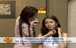 Trang điểm giúp mũi cao & thon gọn tự nhiên